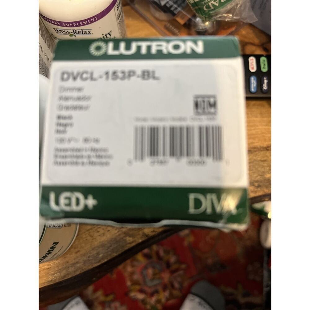 Lutron‎ Diva LED+ Dimmer Switch for Dimmable LED, Halogen and Incandescent Bulbs
